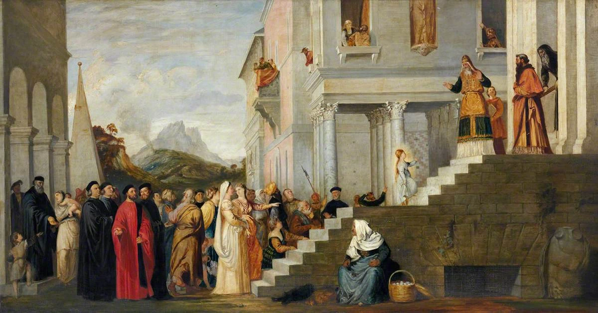 Presentazione della Vergine al Tempio (da Tiziano) - Royal Scottish Academy